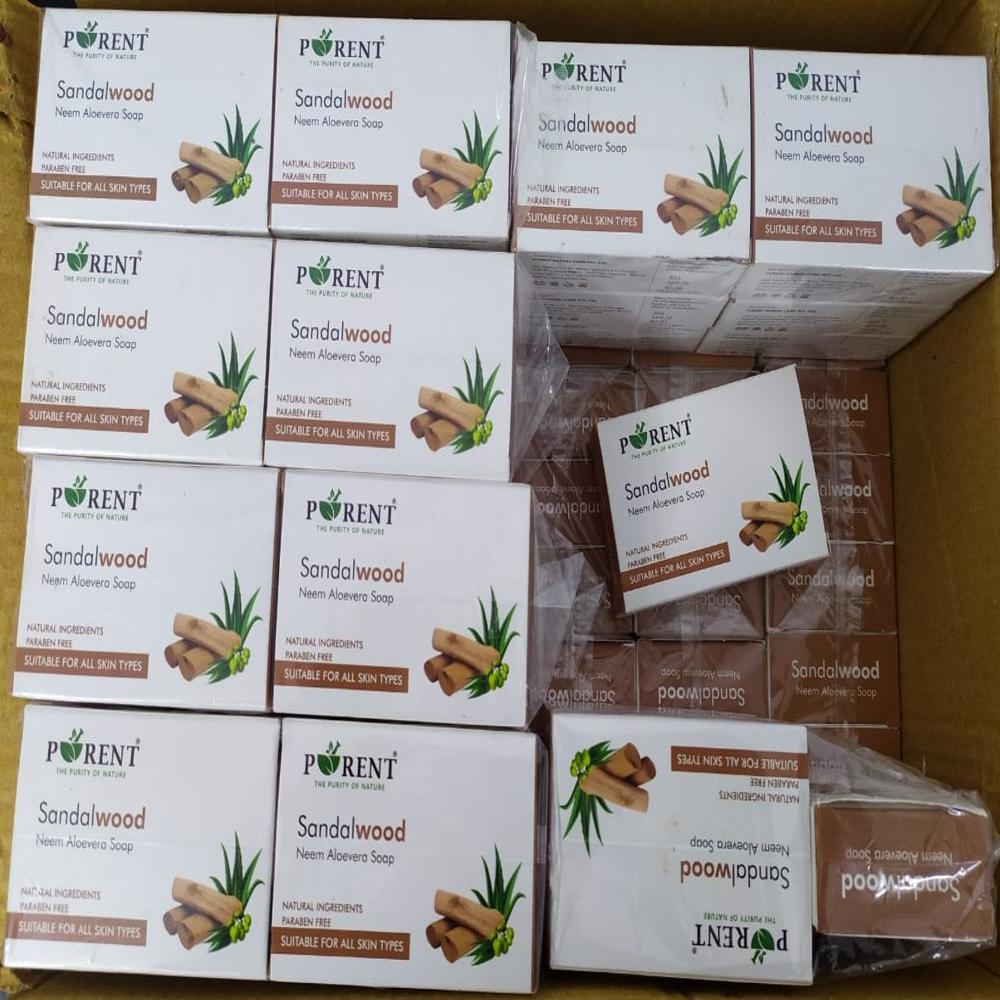 Sandalwood Neem Aloevera Soap - Moisture (%): 72Tfm
