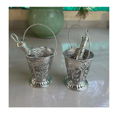 Antique Balti Pichkari - Color: Silver