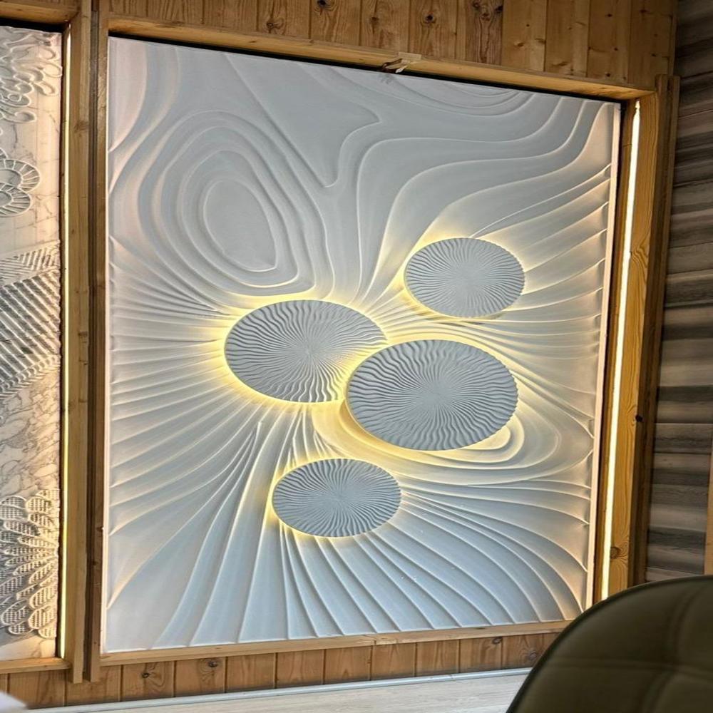 25mm 3D MDF Wall Panel