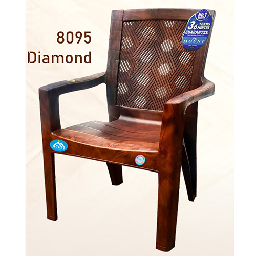 8095 Diamond Plastic Chair - Color: Different Available