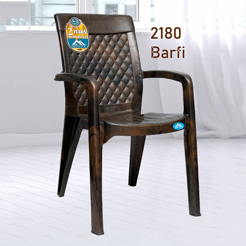 2180 Barfi Plastic Chair - Color: Different Available