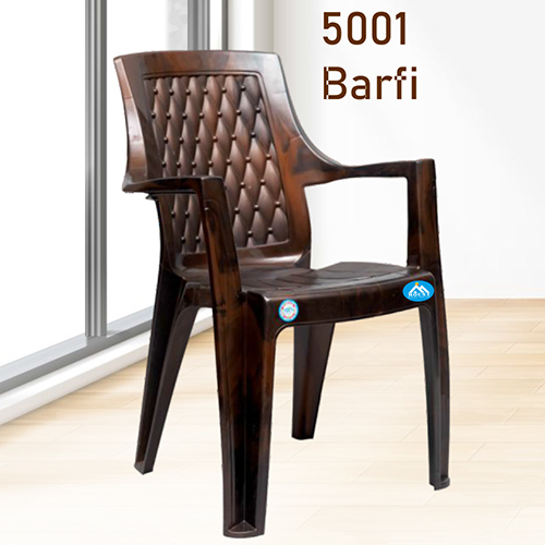 5001 Barfi Plastic Chair - Color: Different Available
