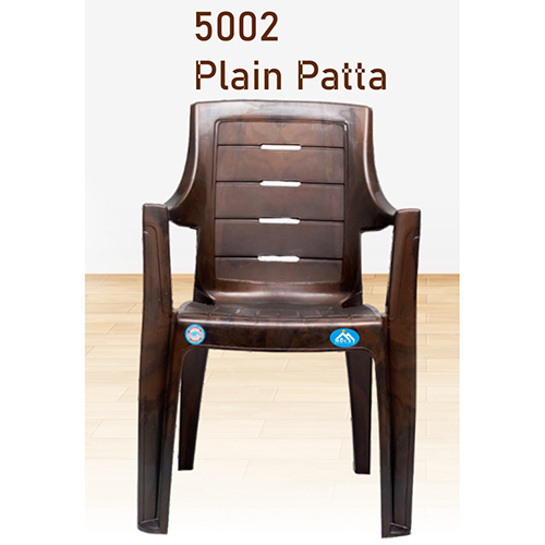 5002 Plain Patta Plastic Chair - Color: Different Available