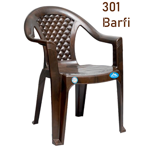 301 Barfi Plastic Chair - Color: Different Available