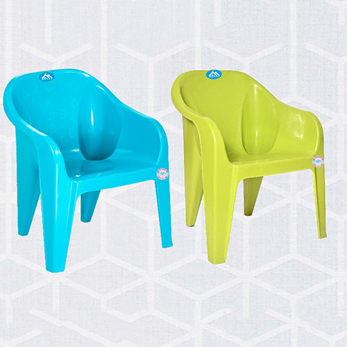 Baby Dura High Gloss Plastic Chair - Color: Different Available