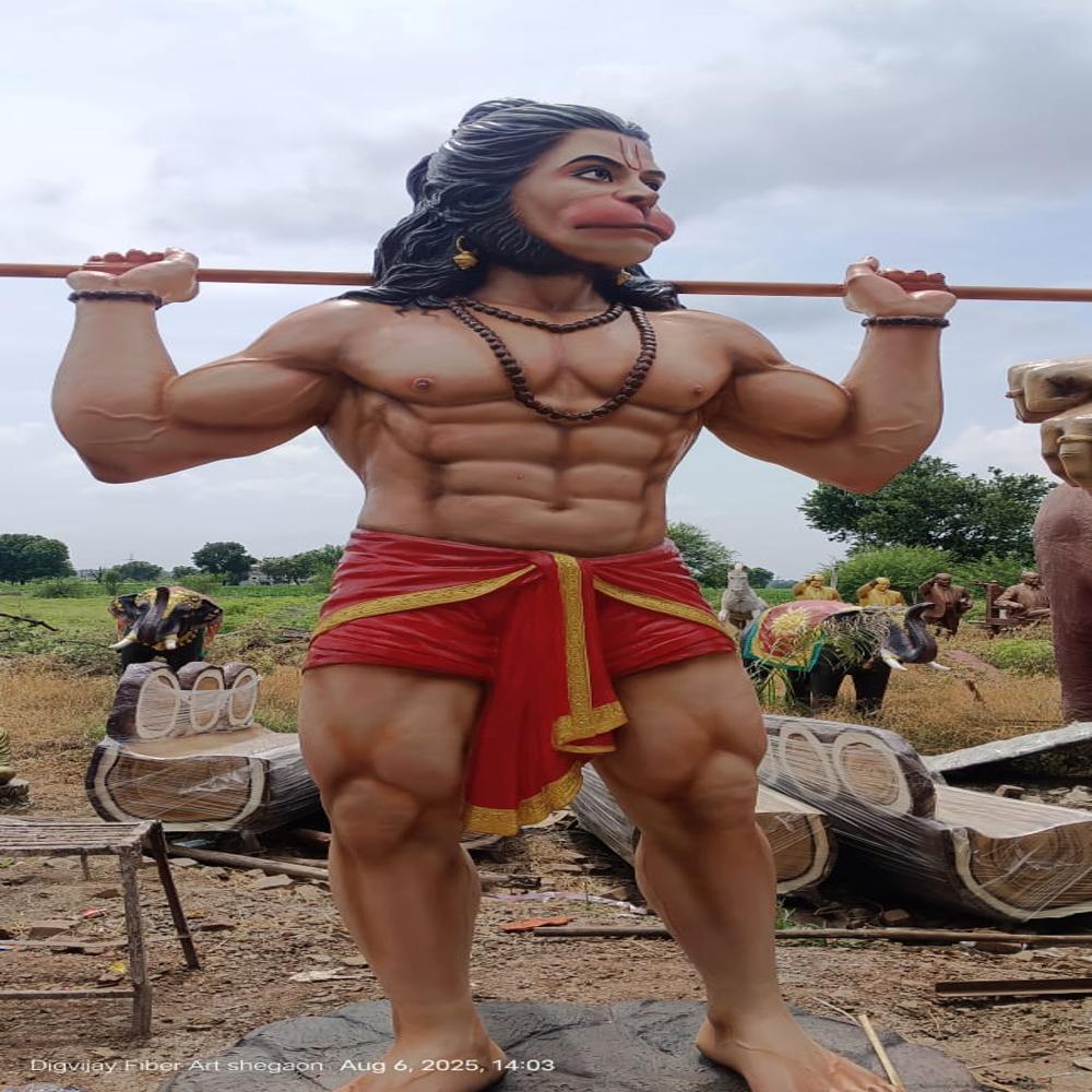 Fiber hanumanji Statue