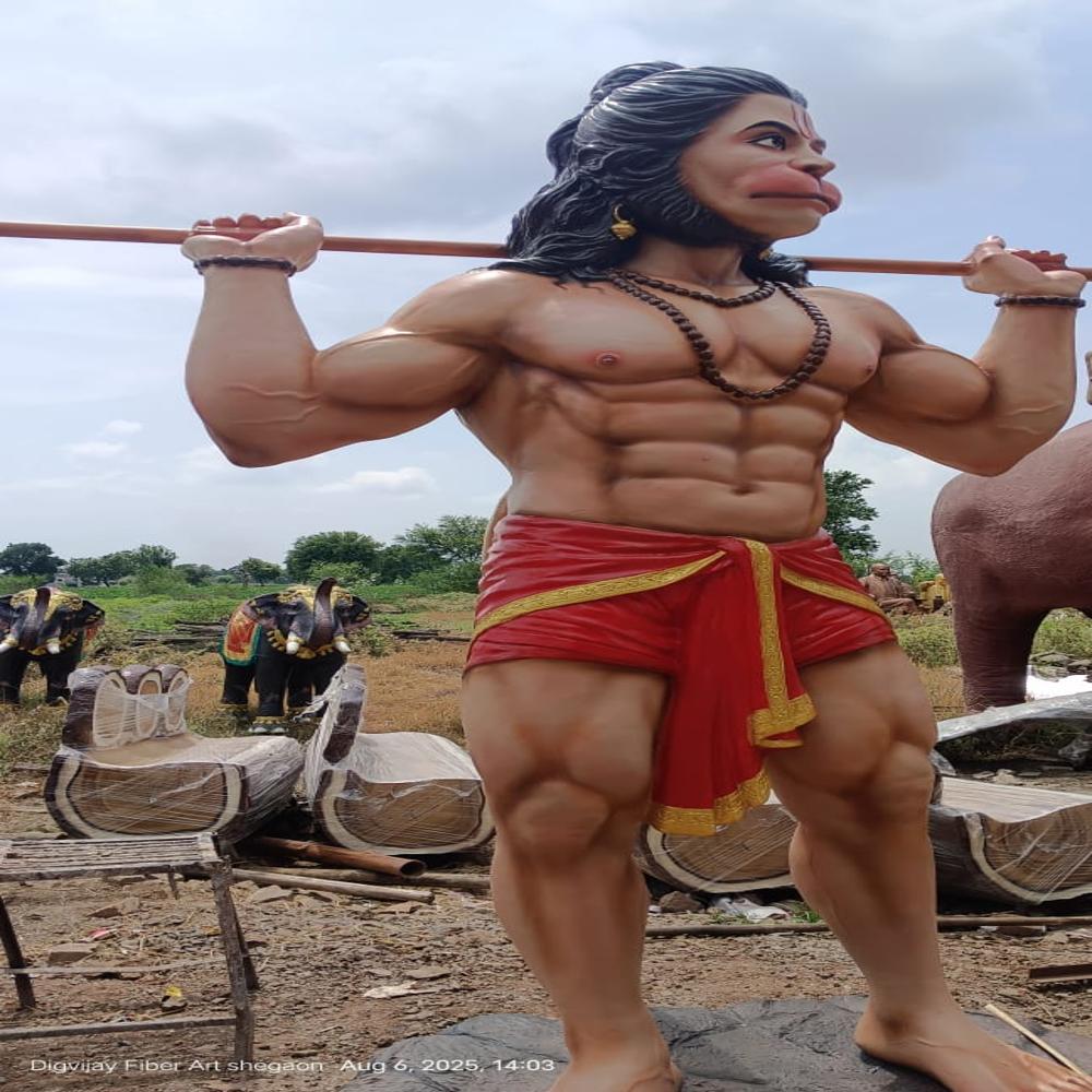 Fiber hanumanji Statue