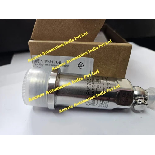 Ifm Pm1708 Pm-,25Brea01-E-Zvg-Us Pressure Sensor - Color: Silver