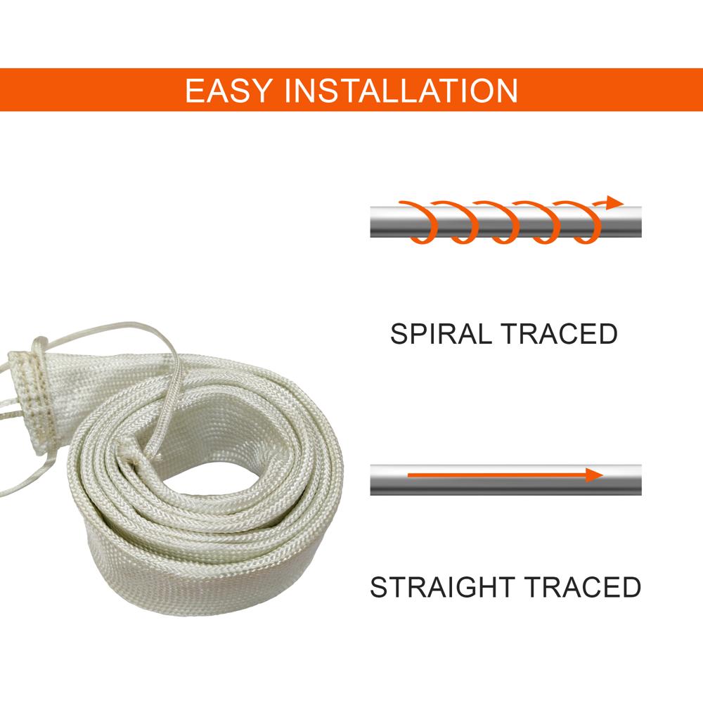Heavy Insulated Flexible Electric Heating Tape