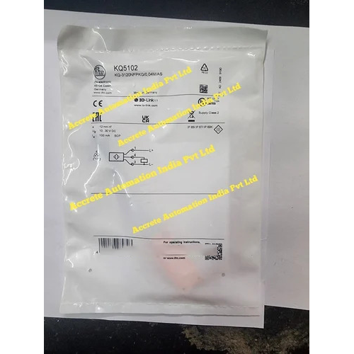 Ifm Kq5102 Kq-3120Nfpkg-0,04M-As Capacitive Sensor - Dimension (L*W*H): 20X7X48 Millimeter (Mm)