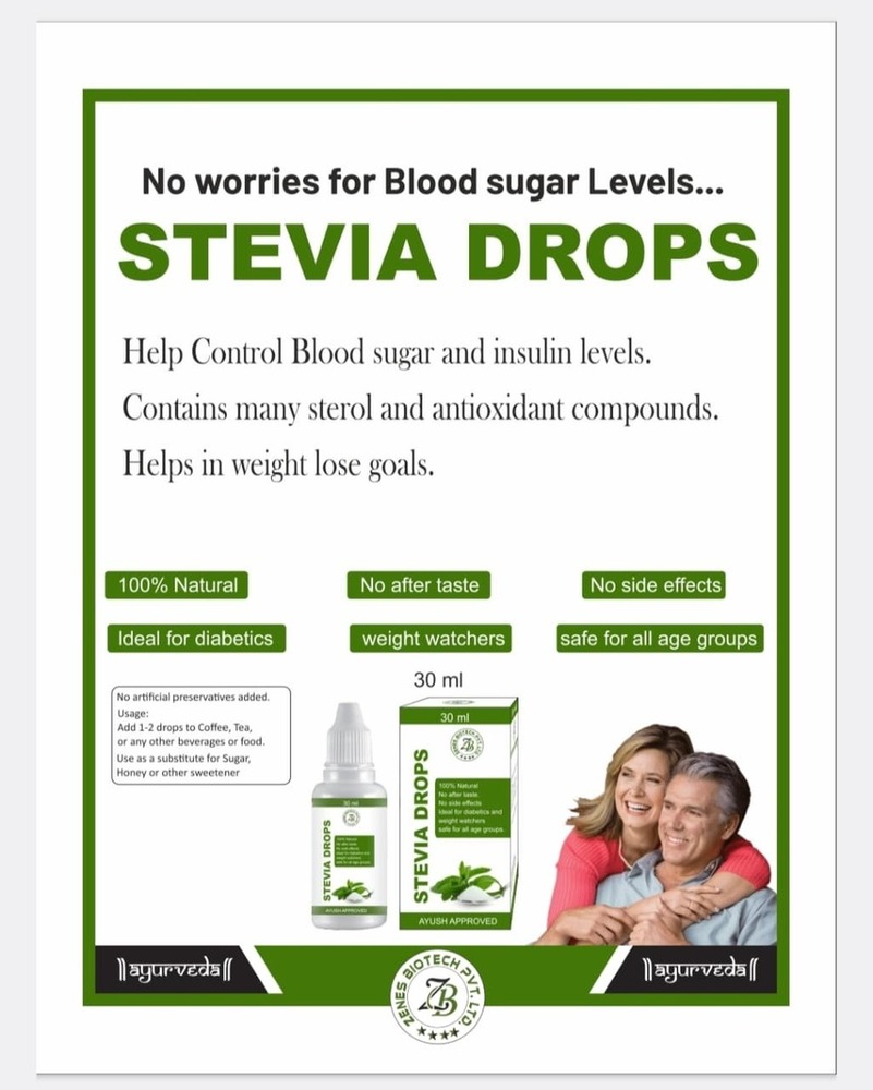 STEVIA DROPS 30 ML