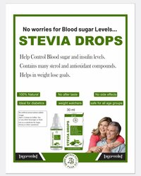 Stevia Drops 30 Ml - Drug Type: General Medicines