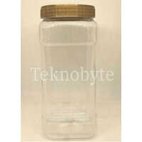 2 Ltr Square Jar