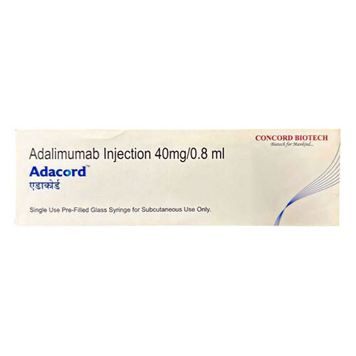 Adalimumab Injection 40Mg-0.8 Ml - Drug Type: General Medicines