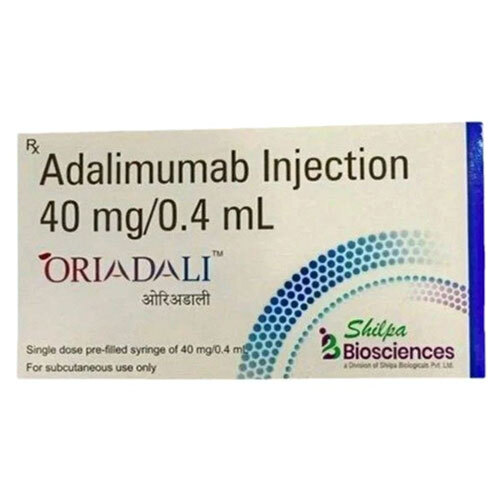 Adalimumab Injectin 40 Mg-0.4 Ml - Drug Type: Injection