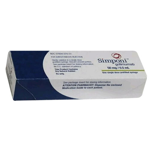 Simponi Golimumab - Drug Type: General Medicines
