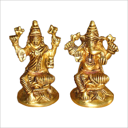 टिकाऊ लक्ष्मी गणेश प्रतिमा सेट