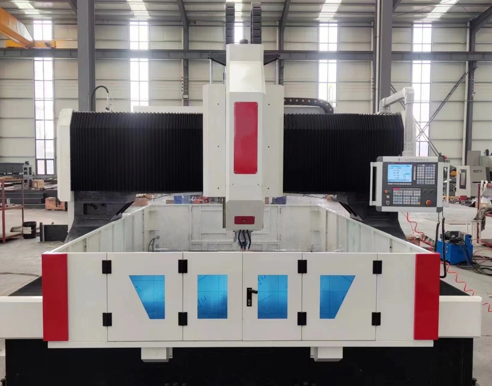 180mm Max Thickness CNC Gantry Plate Flange Drilling Machine M3-M24mm Tapping Diameter