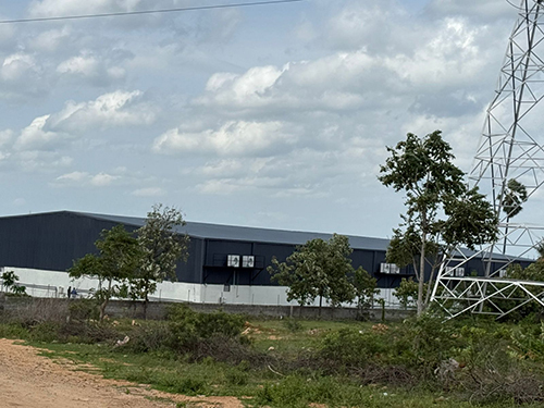 Prefabricated Warehouse Building - Color: Grey