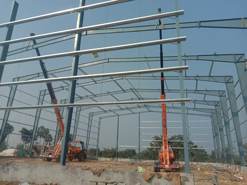 Factory Prefabricated Structure - Color: Grey
