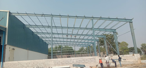 Warehouse Structure - Color: Silver