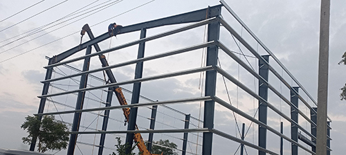 Industrial PEB Building Structure