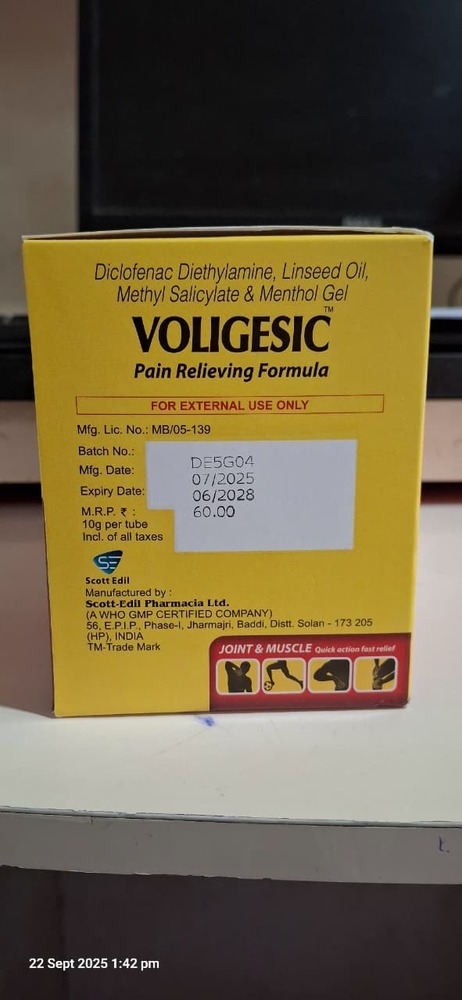 DICLOFENAC DIETHYLAMINE + LINSEED OIL + METHYL SALICYLATE+ MENTHOL SPRAY 10 GM