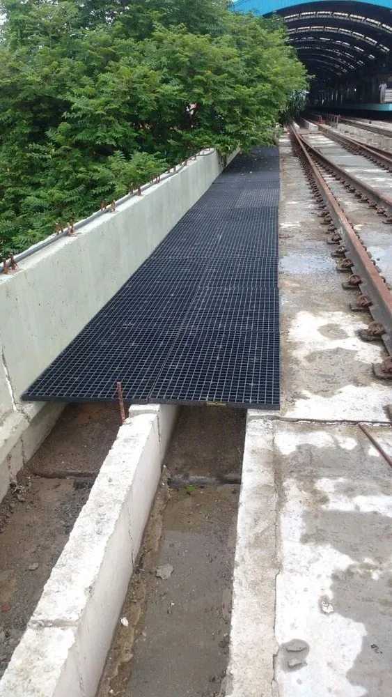 FRP DRAINAGE GRATING HEAVY DUTY