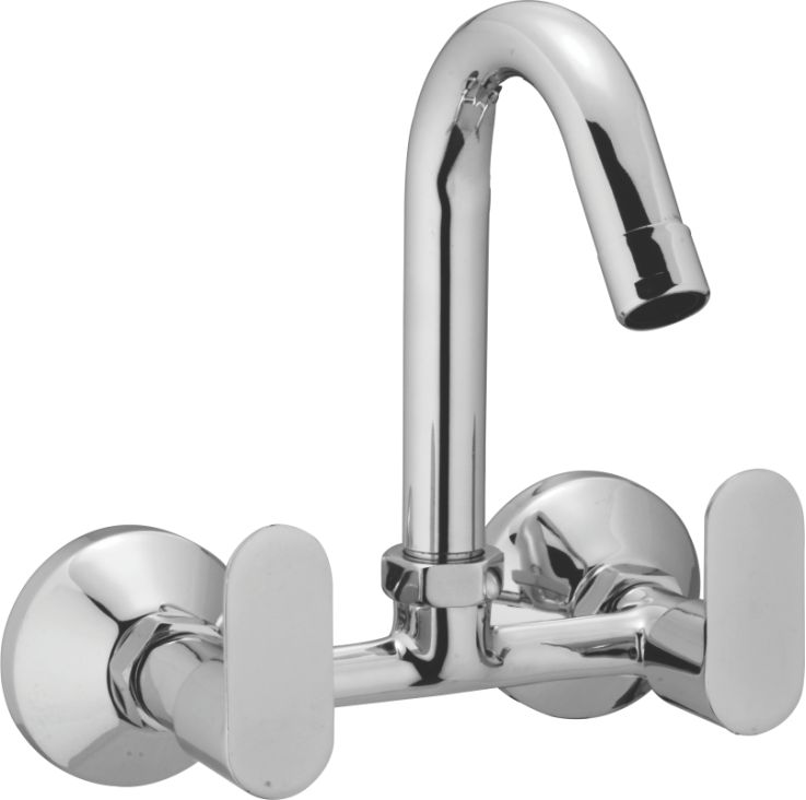 Slim Sink Mixer - Color: Nickle