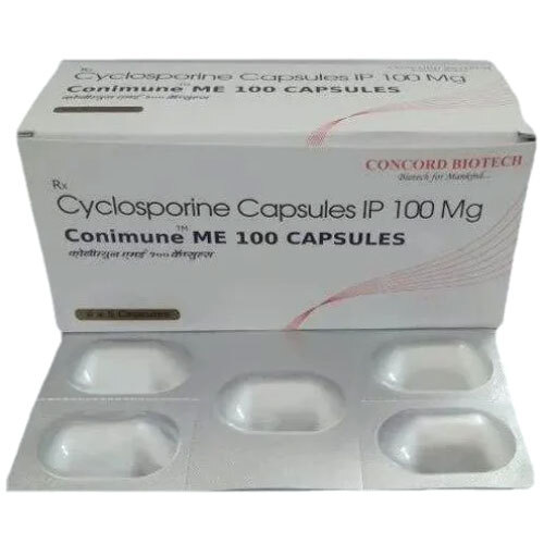 Cyclosporine Capsules IP 100 mg