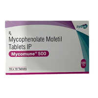 Mycophenolate Mofetil IP 500 mg 10x10 Tablets