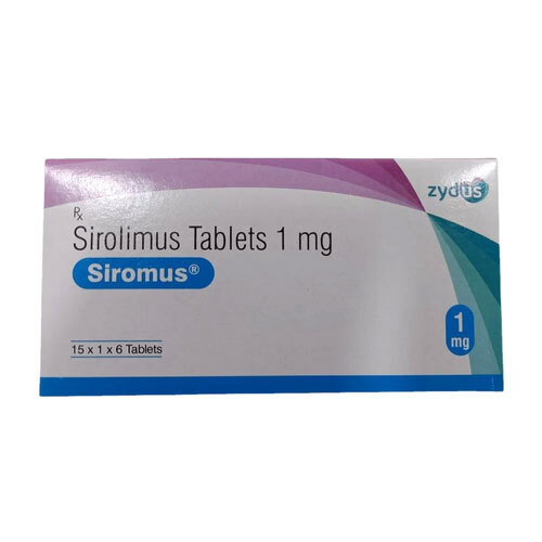Sirolimus 1 Mg 15X1X6 Tablets - Drug Type: General Medicines