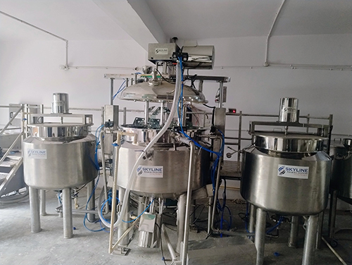Pharmaceutical Ointment Plant - Color: Silver