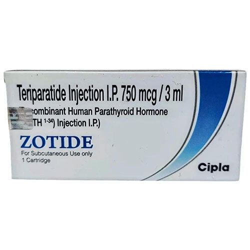 Teriparatide Injection Ip 750 Mcg-3 Ml - Physical Form: Liquid