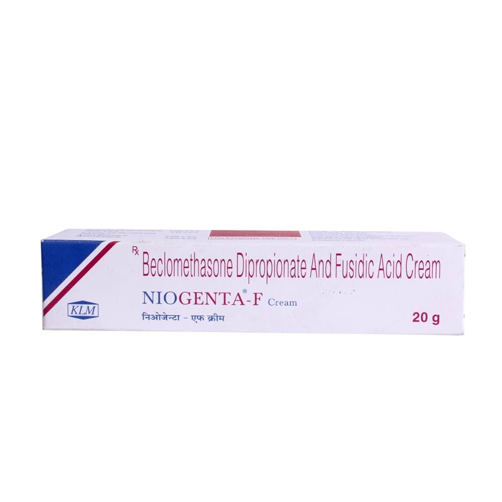 Niogenta F Beclometasone + Fusidic Acid Cream 20g