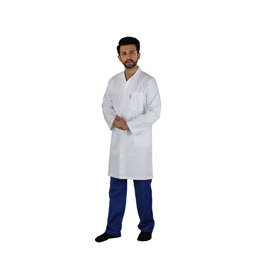 Red Fort Lab Coat - Color: White