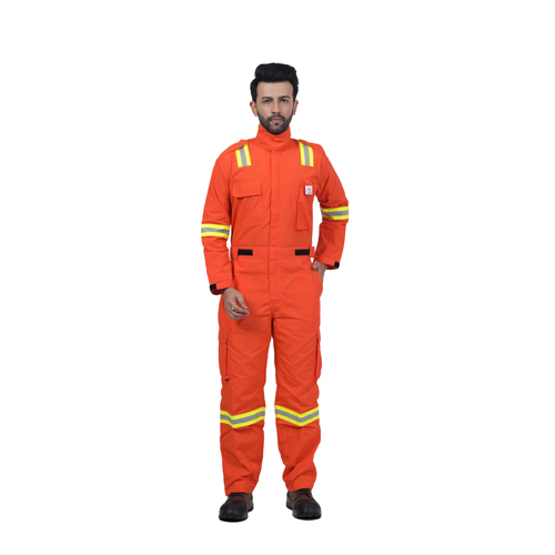 Red Fort 155 Gsm Orange Ifr Coverall - Feature: Washable