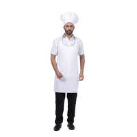 Red Fort Chef Apron - Color: White