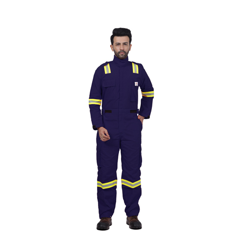 Red Fort 220 Gsm Navy Blue Pc Coverall - Feature: Washable