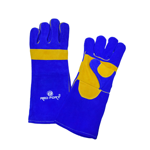 Red Fort Rf Hp Lg Hr 005 Safety Gloves - Color: Blue