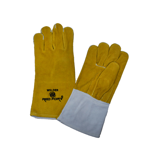 Red Fort Rf Hp Lg Wl 006 Safety Gloves - Color: Yellow
