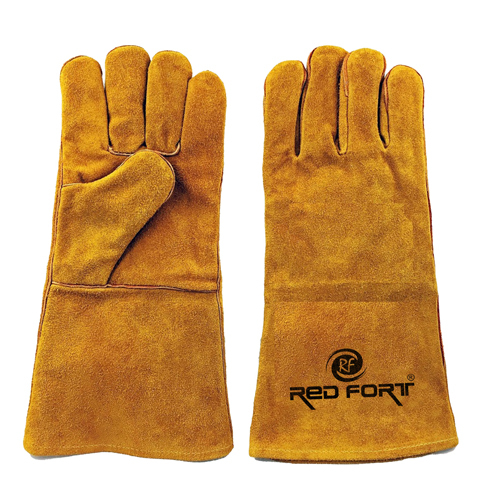 Red Fort Rf Hp Lg Wl 011 Safety Gloves - Color: Yellow
