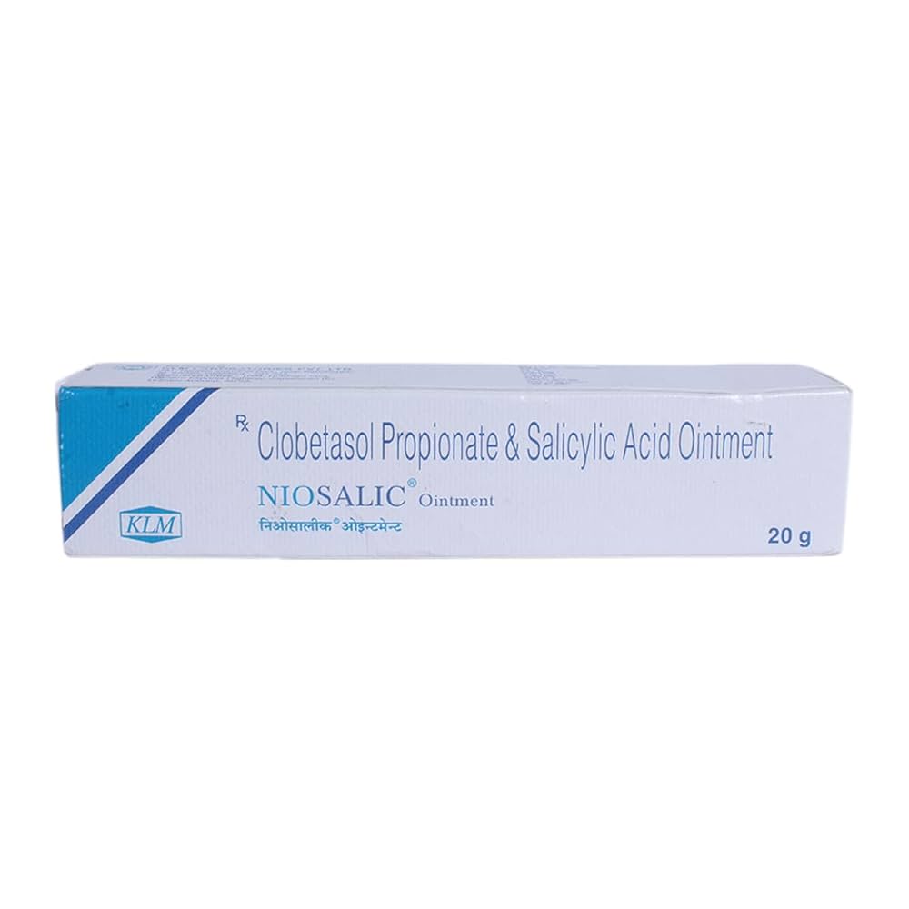 Niosalic Clobetasol + Salicylic Ointment 20gm