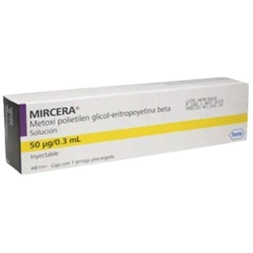 Metoxi Polietilen Glicol-Enitropoyetins Beta Soluction 50 mg - 0.3 ml
