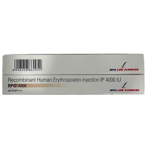 Recombinant Humanerythropoietin Injection Ip 4000 Iu - Drug Type: General Medicines