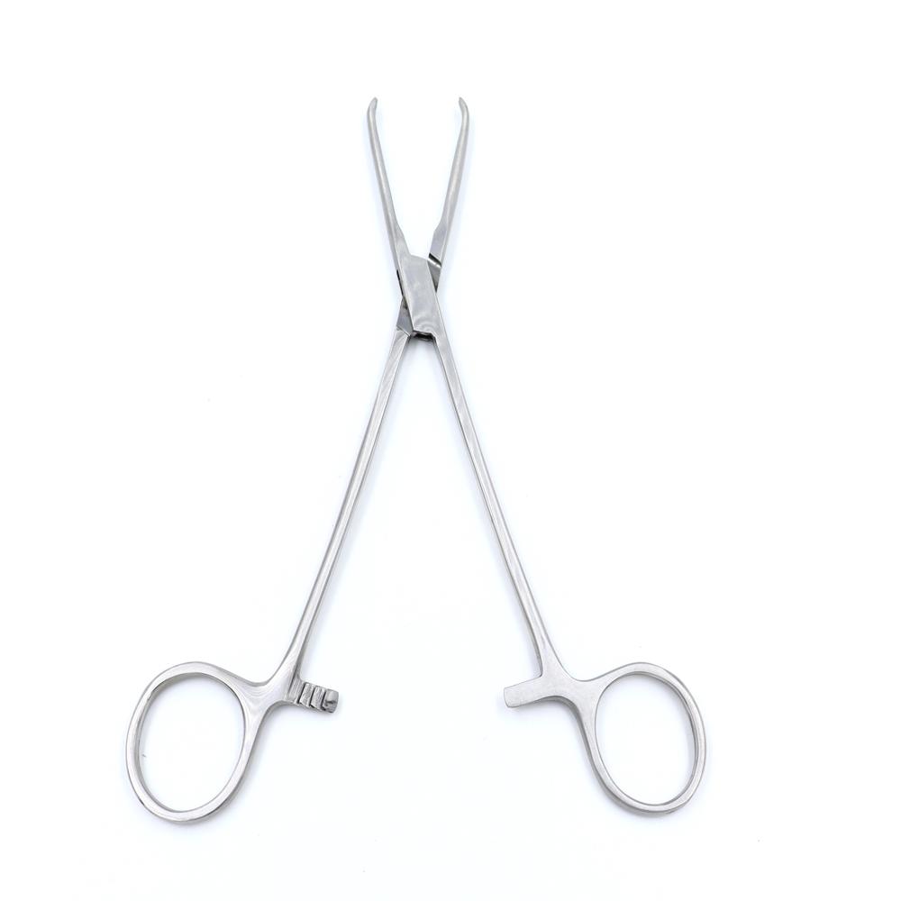 Single Tooth Allis Tissue Forcep 8 Inch - Material: Steel