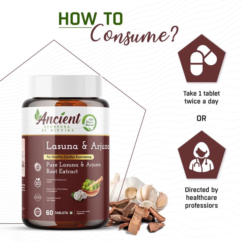 Lasuna And Arjuna  Tablets