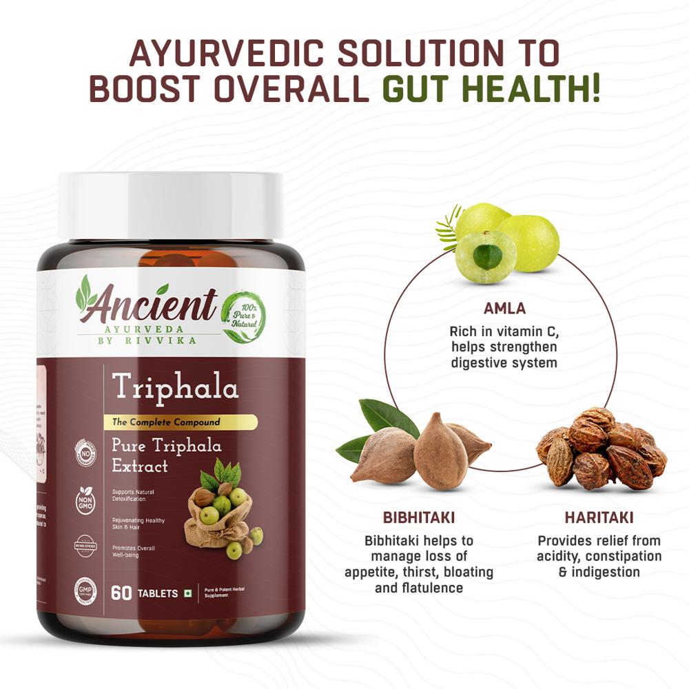 Triphala Tablet - Age Group: For Adults