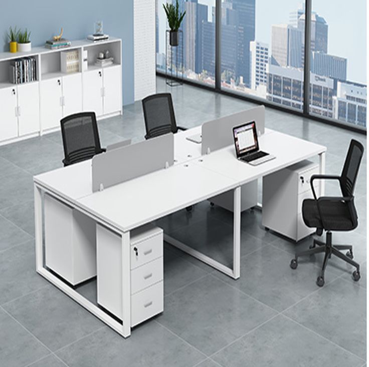 Office Table - Color: White