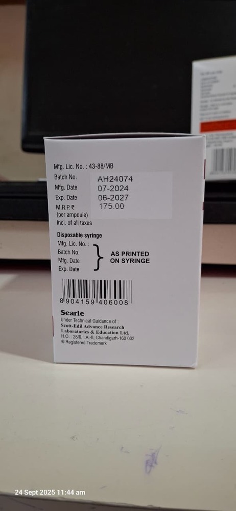 HYDROXYPROGESTRONE CAPROATE 250 MG INJ